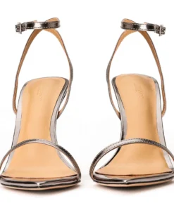 Tony Bianco Myra Champagne Glimmer 10.5cm Heels