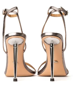 Tony Bianco Myra Champagne Glimmer 10.5cm Heels