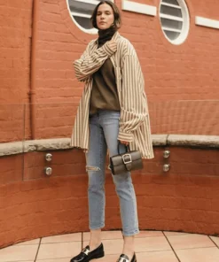 Tony Bianco Ruiz Black Hi Shine 2.5cm Flats