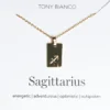 Tony Bianco Gold Sagittarius Zodiac Necklace