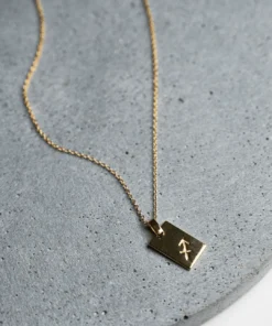 Tony Bianco Gold Sagittarius Zodiac Necklace