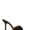 Tony Bianco New Arrivals Serri Black Satin 10.5cm Heels
