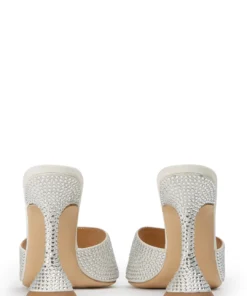 Tony Bianco New Arrivals Serri Ivory Satin 10.5cm Heels