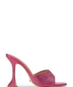 Tony Bianco Serri Pink Satin 10.5cm Heels New Arrivals