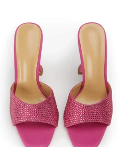 Tony Bianco Serri Pink Satin 10.5cm Heels New Arrivals