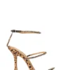 Tony Bianco Shoes Shy Leopard Satin 10.5cm Heels