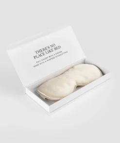 Tony Bianco Sleep Eye Mask Mulberry Champagne Silk Small Goods