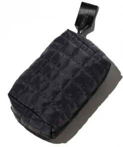 Tony Bianco Dakota Black Nylon Pouch Accessories