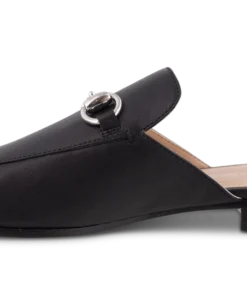 Tony Bianco Vienna Black Como 1cm Flats Shoes
