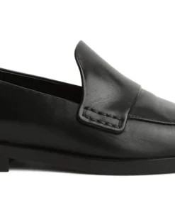 Tony Bianco Yasmin Black 2.5cm Flats