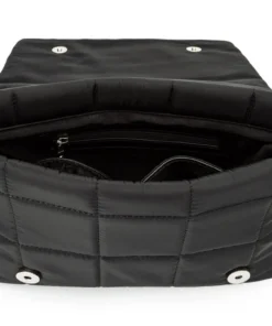 Tony Bianco Alaska Black Nylon Cross Body Bag