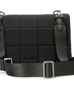 Tony Bianco Alaska Black Nylon Cross Body Bag