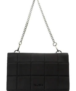 Tony Bianco Alaska Black Nylon Cross Body Bag