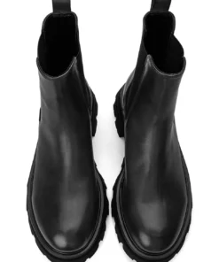 Tony Bianco Albie Black Como 4.5cm Ankle Boots Shoes
