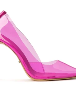 Tony Bianco Shoes Alijah Pink Vinylite/Pink Nappa 10.5cm Heels