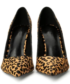 Tony Bianco Anja Leopard Pony 10.5cm Heels