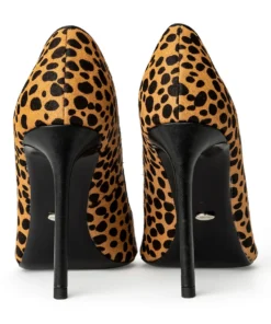 Tony Bianco Anja Leopard Pony 10.5cm Heels