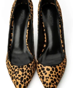 Tony Bianco Anja Leopard Pony 10.5cm Heels