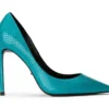 Tony Bianco Anja Marine Snake 10.5cm Heels