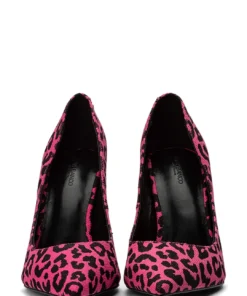 Tony Bianco Anja Pink Leopard 10.5cm Heels Shoes
