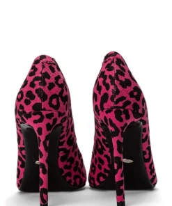 Tony Bianco Anja Pink Leopard 10.5cm Heels Shoes