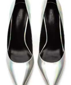 Tony Bianco Anja Silver Illumine 10.5cm Heels