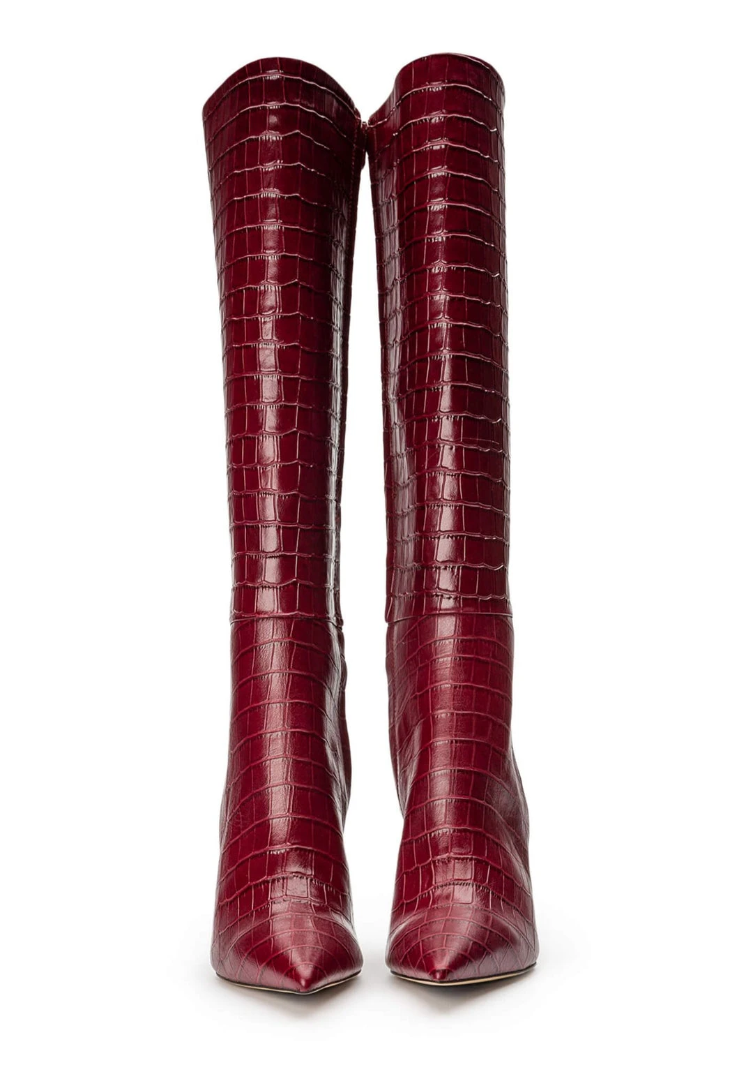 Tony Bianco Apollo Bordeaux Croc 10.5cm Calf Boots 5 Tony Bianco Apollo Bordeaux Croc 10.5cm Calf Boots