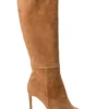Tony Bianco Apollo Butterscotch Suede 10.5cm Calf Boots New Arrivals