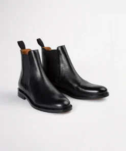 Tony Bianco Arctic Black Como 2.5cm Ankle Boots