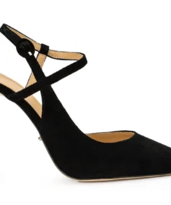Tony Bianco Aston Black Suede 10.5cm Heels Shoes