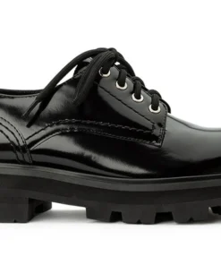 Tony Bianco Austin Black Hi Shine 4.5cm Casual Shoes