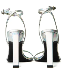 Tony Bianco Banji Silver Illumine 10.5cm Heels Shoes