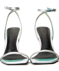 Tony Bianco Banji Silver Illumine 10.5cm Heels Shoes