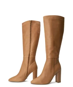 Tony Bianco Bellez Caramel Venice 9.5cm Calf Boots Shoes