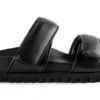 Tony Bianco Bonny Black Nappa 3cm Sandals