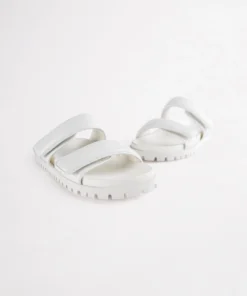 Tony Bianco Bonny White Nappa 3cm Sandals Shoes