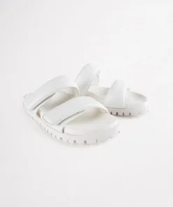 Tony Bianco Bonny White Nappa 3cm Sandals Shoes