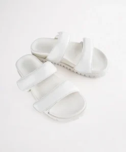 Tony Bianco Bonny White Nappa 3cm Sandals Shoes