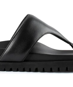 Tony Bianco Brenna Black Nappa 3cm Sandals Shoes