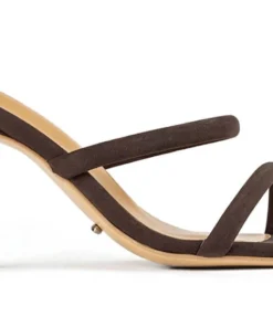 Tony Bianco Bria Chocolate Phoenix 8.5cm Heels Shoes