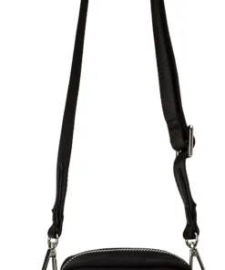 Tony Bianco Accessories Brooklyn Black Nylon Pouch