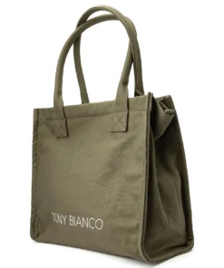 Tony Bianco Claire Khaki Tote Bag