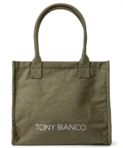 Tony Bianco Claire Khaki Tote Bag
