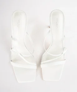 Tony Bianco Classic White Nappa 8.5cm Heels