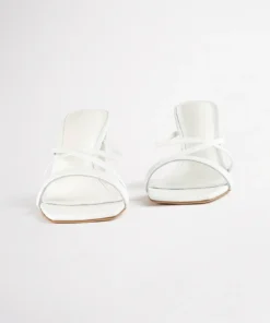 Tony Bianco Classic White Nappa 8.5cm Heels