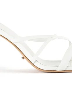 Tony Bianco Classic White Nappa 8.5cm Heels