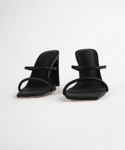 Tony Bianco Concord Black Galaxy 8.5cm Heels