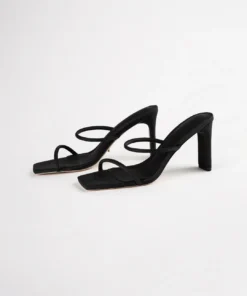Tony Bianco Concord Black Galaxy 8.5cm Heels