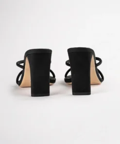 Tony Bianco Concord Black Galaxy 8.5cm Heels