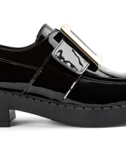 Tony Bianco Cossi Black Patent 4.5cm Casual Shoes